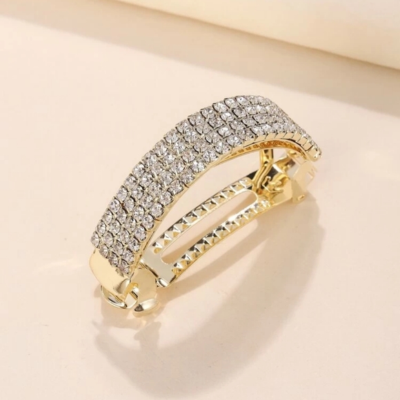 Rhinestone Ponytail Hair Clip - Picture 2 of 3